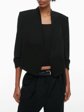Aritzia babaton power waist blazer